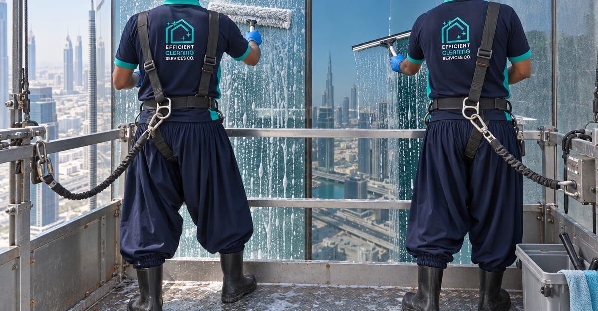 High-Rise Facade Cleaning in Dubai
